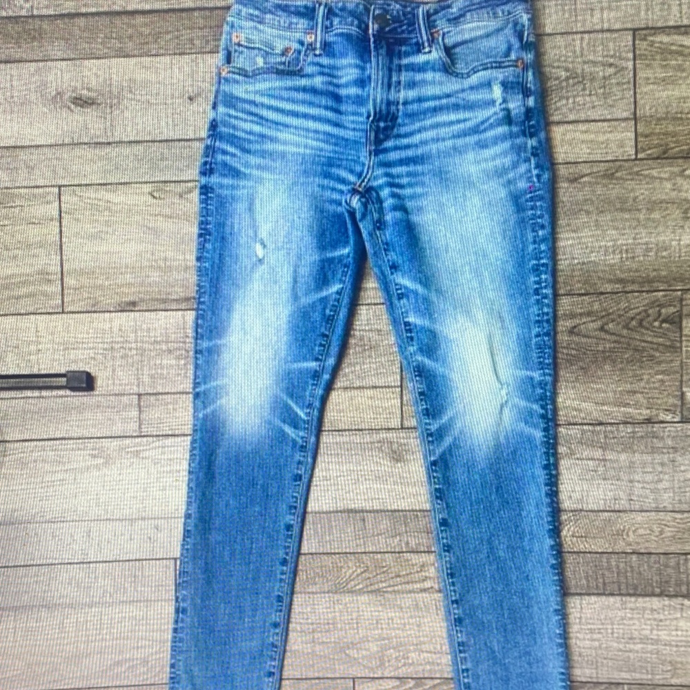 American Eagle Outfitters Blue Skinny Jeans